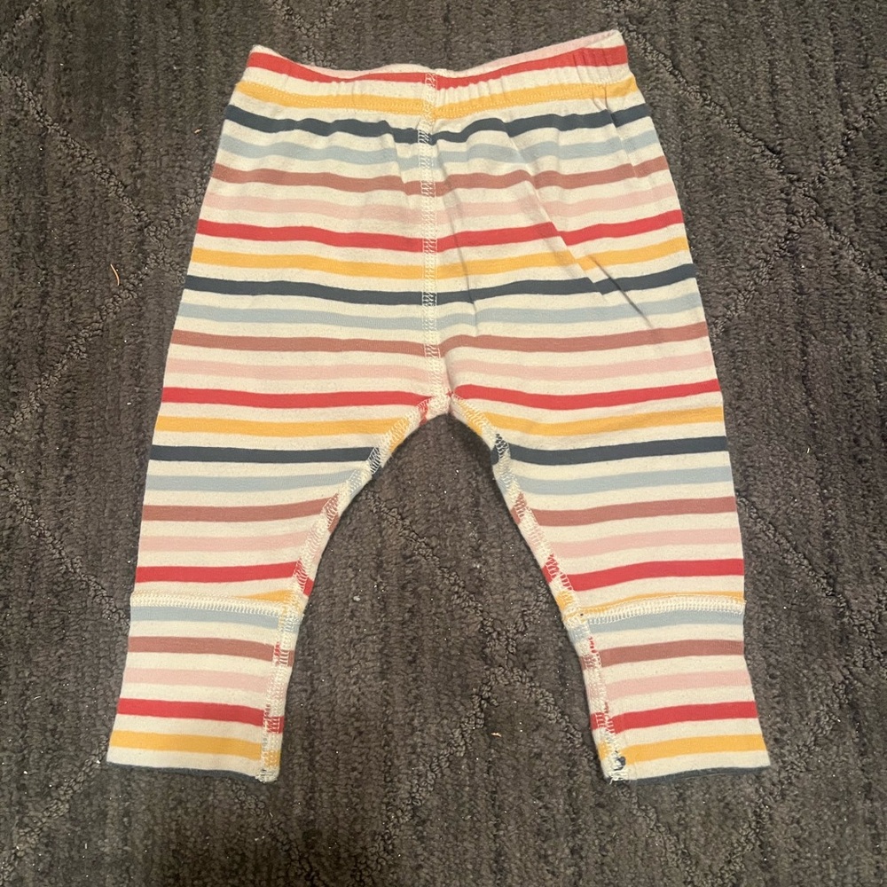 Hanna Andersson Multicolor Striped Baby Pants
